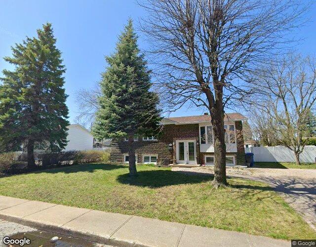 Vue Street View — Rue de La Ventrouze, Boucherville