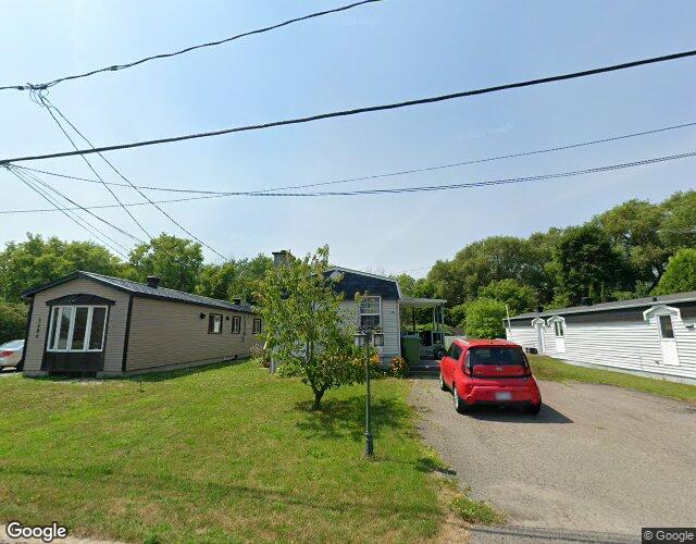 Vue Street View — Rue Marcoux, Marieville