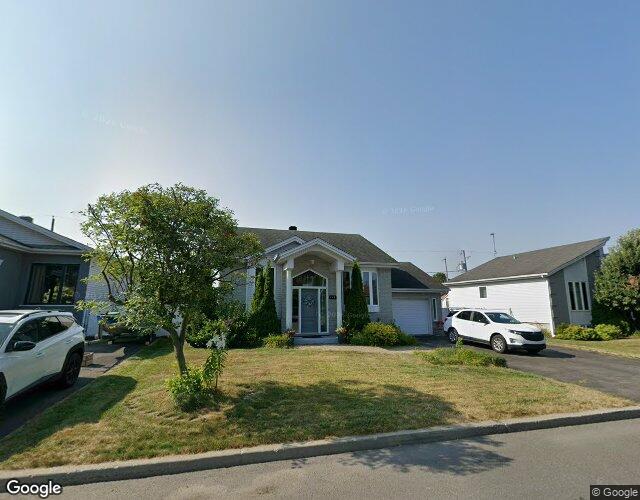 Vue Street View — Rue Augustin-Gauthier, Saint-Jean-sur-Richelieu