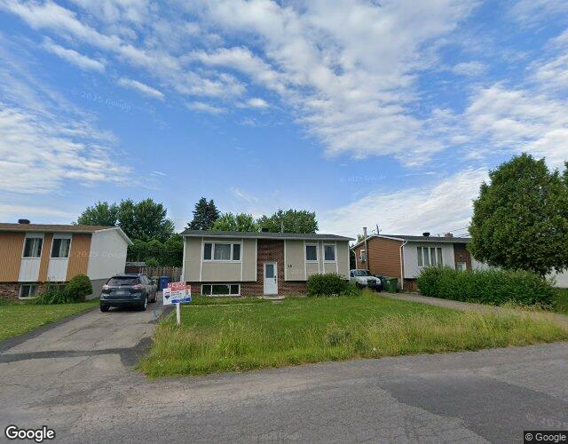 Vue Street View — Rue Lenoir, Saint-Constant