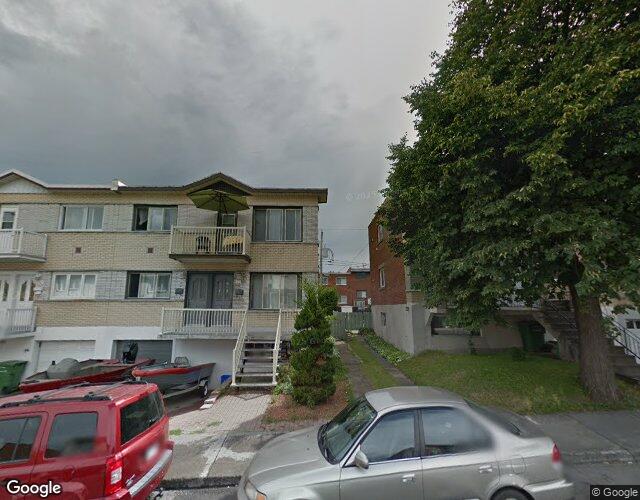 Vue Street View — Av. Fletcher, Montréal