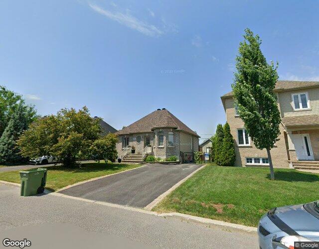 Vue Street View — Rue Michel-Brouillet, Chambly