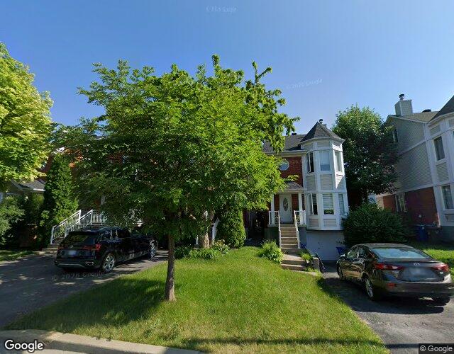 Vue Street View — Rue de Madrid, Candiac