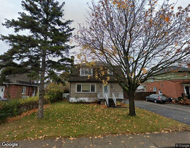 Vue Street View — 47e Avenue, Montréal