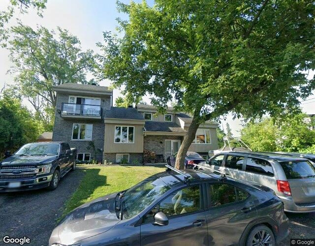 Vue Street View — Rue du Fleuve, Sainte-Catherine