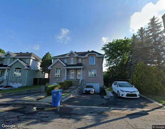 Vue Street View — Rue de Madrid, Candiac