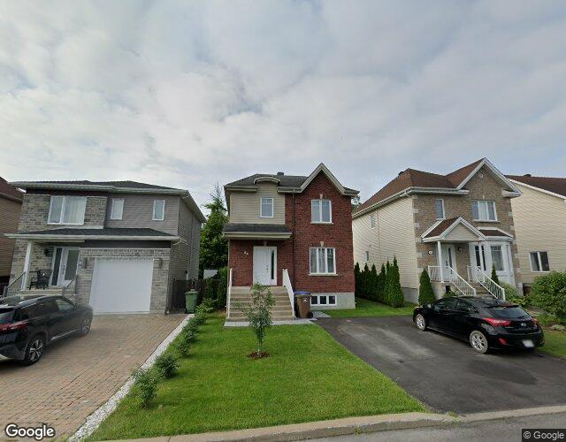 Vue Street View — Rue Bouthillier S., Saint-Jean-sur-Richelieu