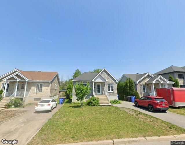 Vue Street View — Rue Laramée, Châteauguay