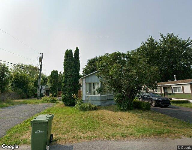 Vue Street View — Rue Claude, Saint-Jean-sur-Richelieu