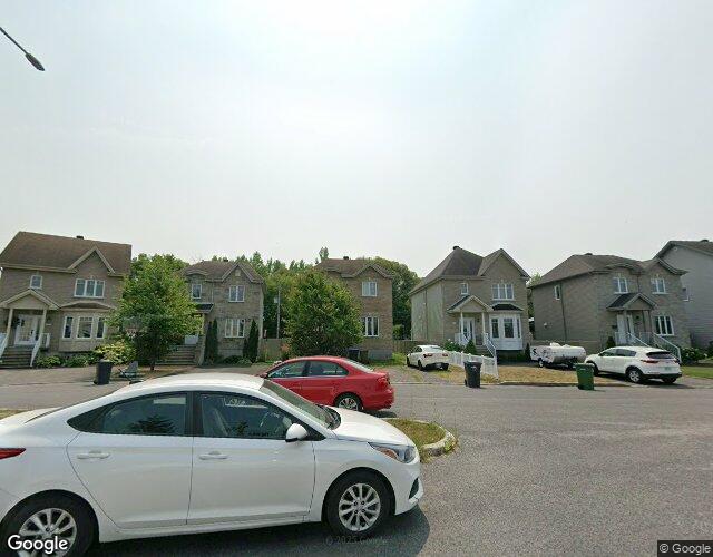 Vue Street View — Rue Bouthillier S., Saint-Jean-sur-Richelieu