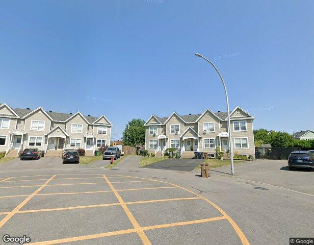 Vue Street View — Rue Bourguignon, Saint-Jean-sur-Richelieu