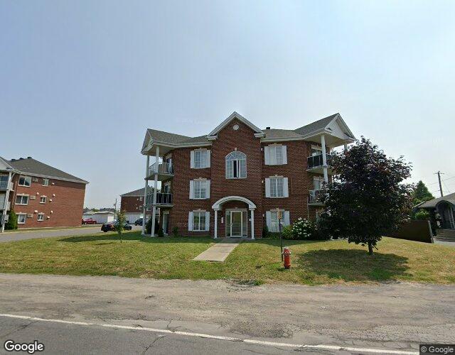 Vue Street View — Rue Bernier, app. 301, Saint-Jean-sur-Richelieu