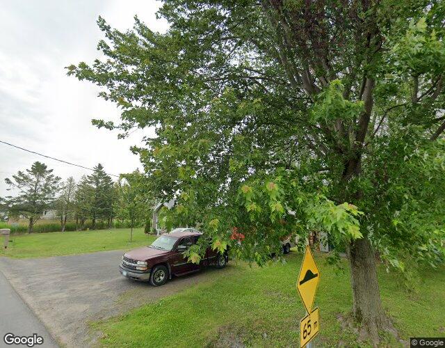 Vue Street View — Ch. du Bord-de-l'Eau, Sainte-Barbe