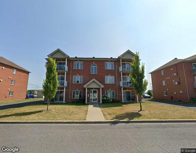 Vue Street View — Rue Jean-Melançon, app. 101, Saint-Jean-sur-Richelieu