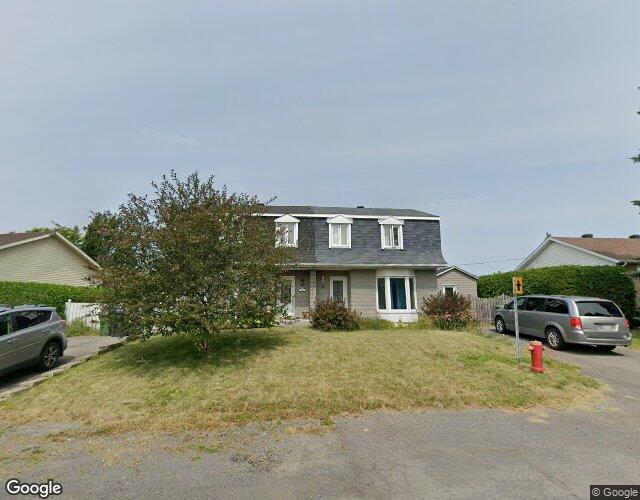 Vue Street View — Rue Louis-XV, Saint-Jean-sur-Richelieu