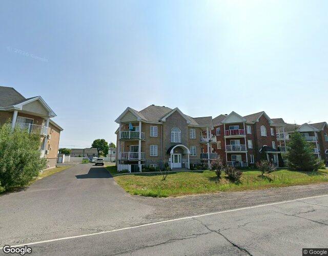 Vue Street View — Rue Bernier, app. 2, Saint-Jean-sur-Richelieu