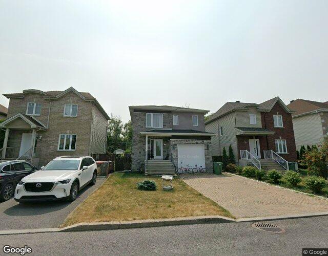 Vue Street View — Rue Bouthillier S., Saint-Jean-sur-Richelieu