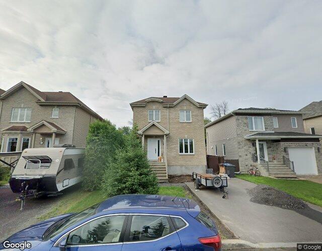 Vue Street View — Rue Bouthillier S., Saint-Jean-sur-Richelieu