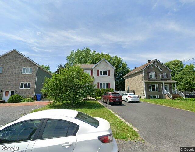 Vue Street View — Rue Lareau, Carignan