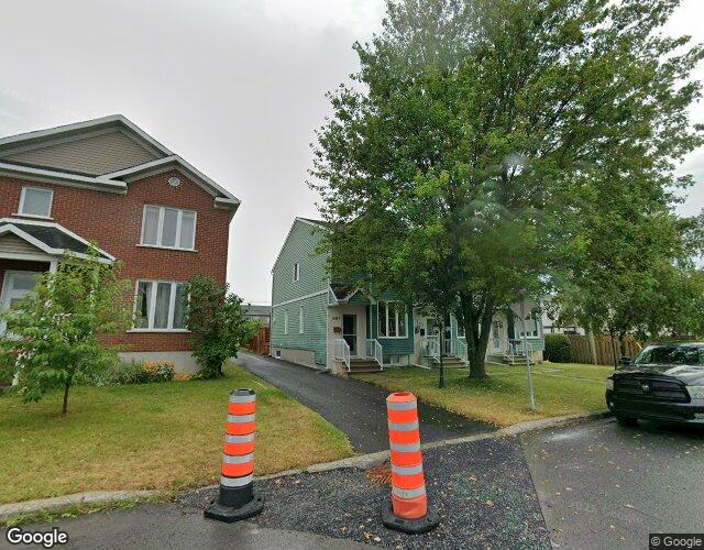 Vue Street View — Av. Georges-Rainville, Saint-Jean-sur-Richelieu
