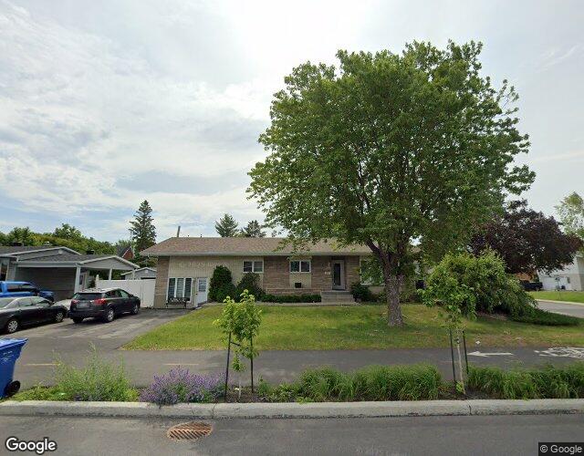 Vue Street View — Rue Leber, Saint-Constant