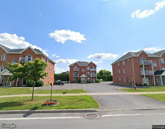 Vue Street View — Boul. St-Luc, app. 202, Saint-Jean-sur-Richelieu