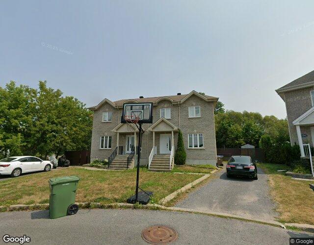 Vue Street View — Rue Bouthillier S., Saint-Jean-sur-Richelieu