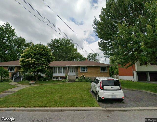 Vue Street View — Rue Laplante, Saint-Constant