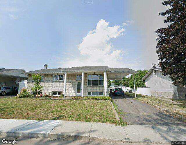 Vue Street View — Rue St-Georges, Saint-Jean-sur-Richelieu