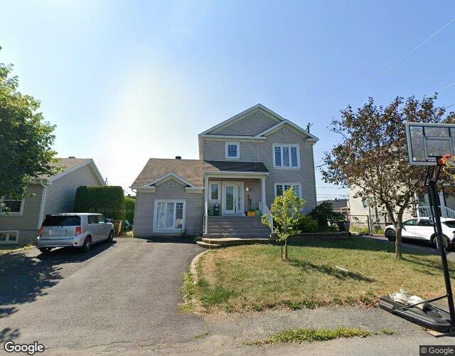 Vue Street View — Rue Berlioz, Saint-Jean-sur-Richelieu